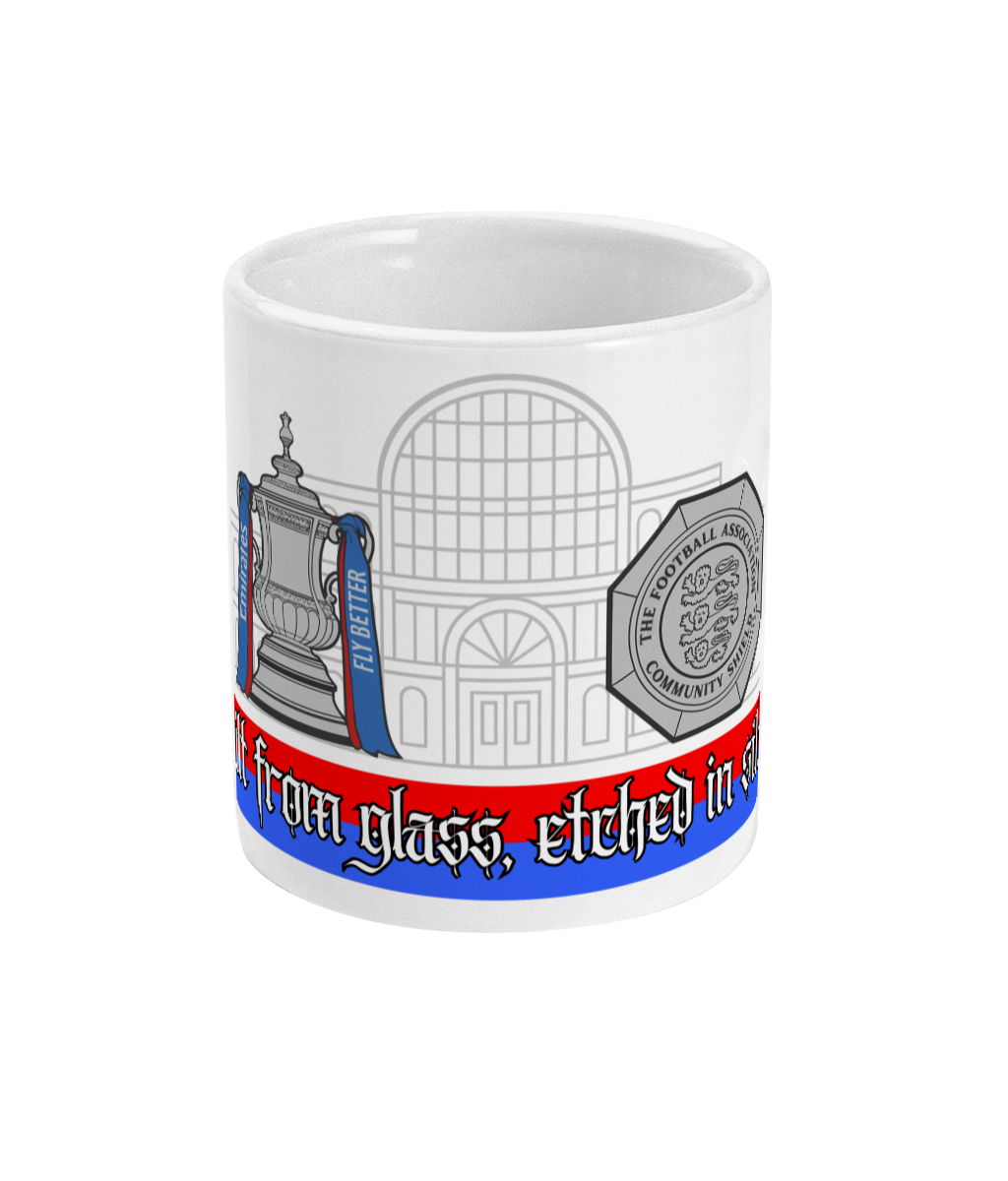 Built from Glass Etched in Silver | Crystal Palace | 11oz Mug