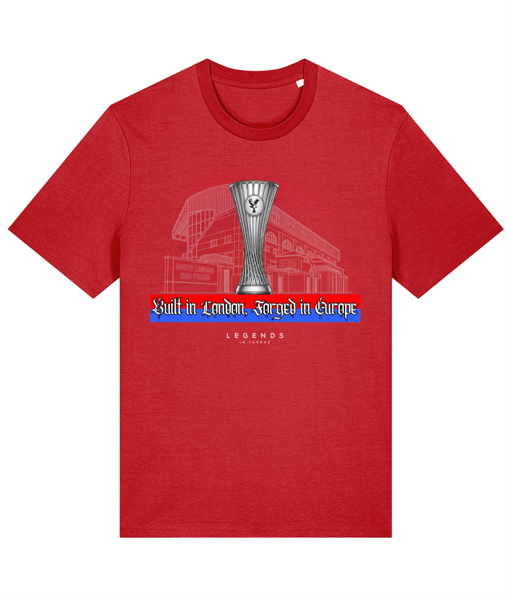 Forged in Europe Conference League Winners | Crystal Palace | Printed | Cotton Tee