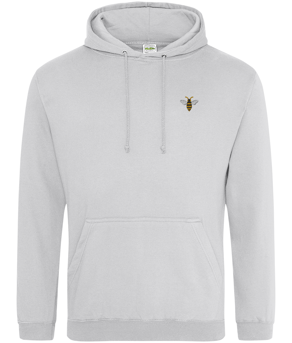 Watford Hornet embroidered Watford hoodie in Ash, Legends in Thread