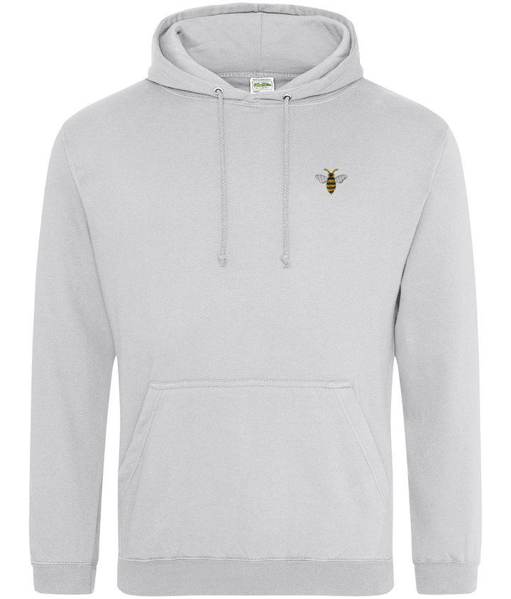 Watford Hornet embroidered Watford hoodie in Ash, Legends in Thread