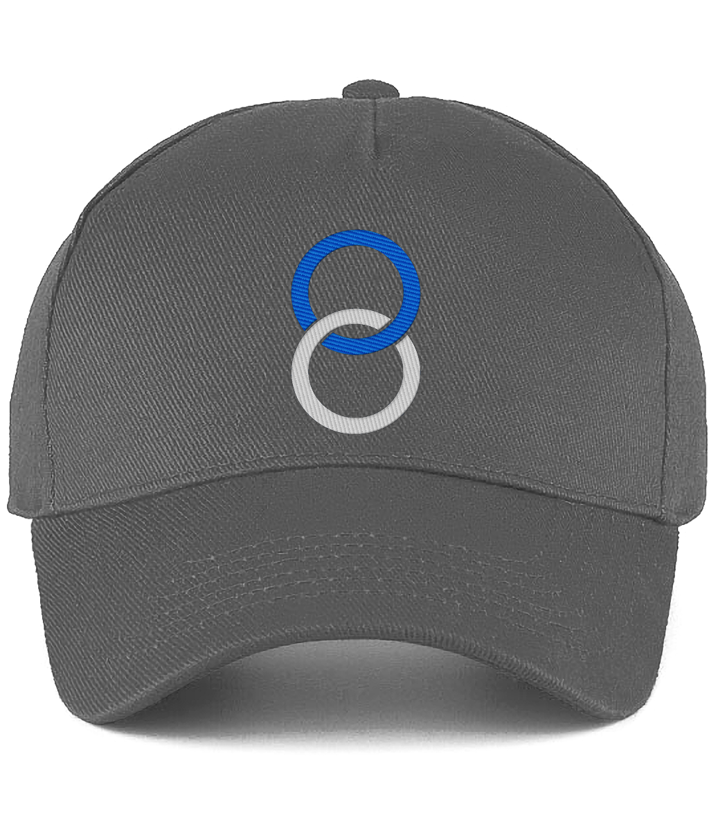 Birmingham City Minimalist embroidered Birmingham City baseball cap in Graphite Grey, Legends in Thread