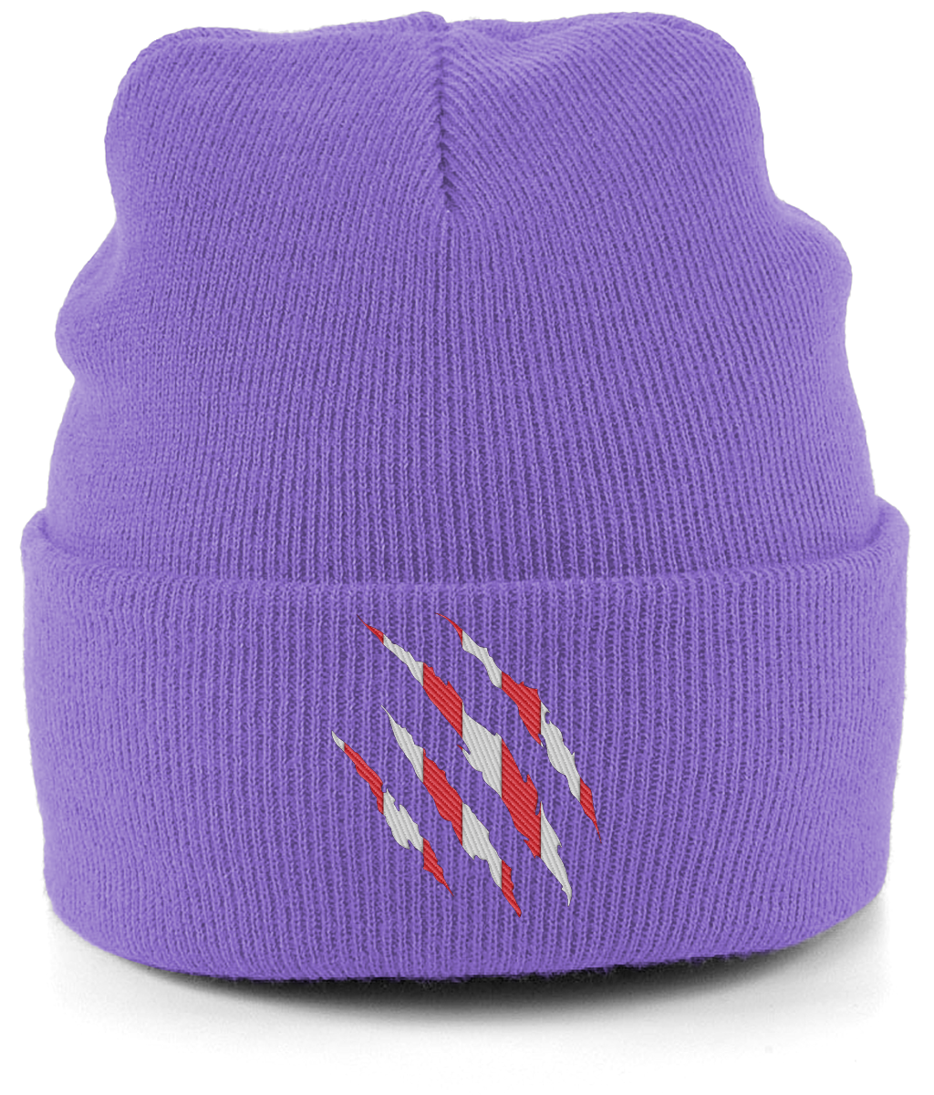 Sunderland Claws embroidered Sunderland beanie in Violet, Legends in Thread
