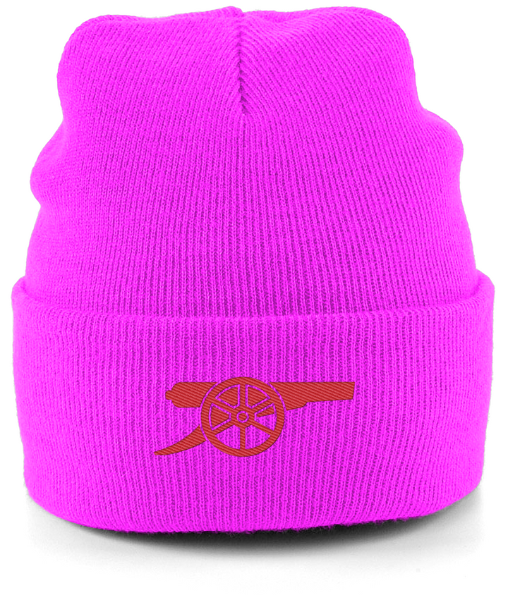 Arsenal Cannon embroidered Arsenal beanie, Legends in Thread