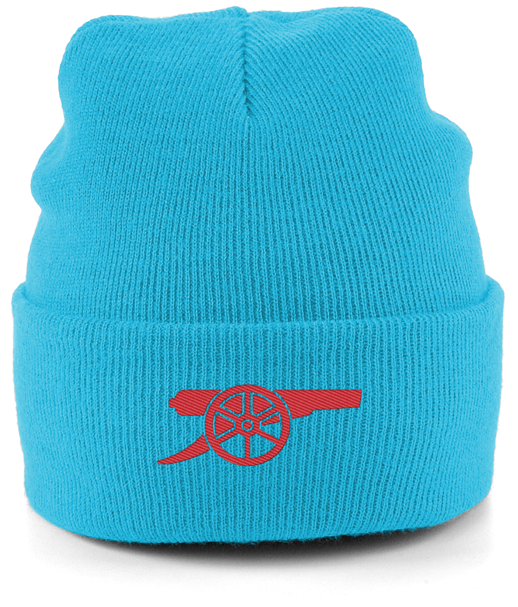 Arsenal Cannon embroidered Arsenal beanie, Legends in Thread
