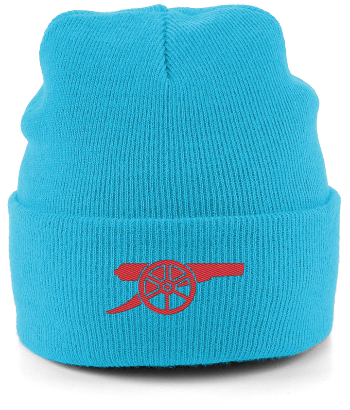 Arsenal Cannon embroidered Arsenal beanie, Legends in Thread