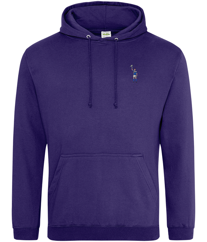 Zigic Carling Cup embroidered Birmingham City hoodie, Legends in Thread