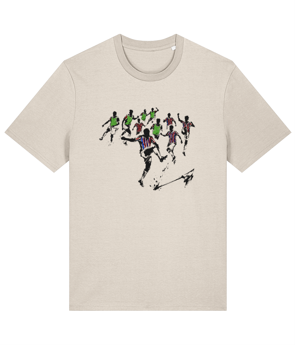 Conference League Boom (no text) printed Crystal Palace cotton tee, Legends in Thread