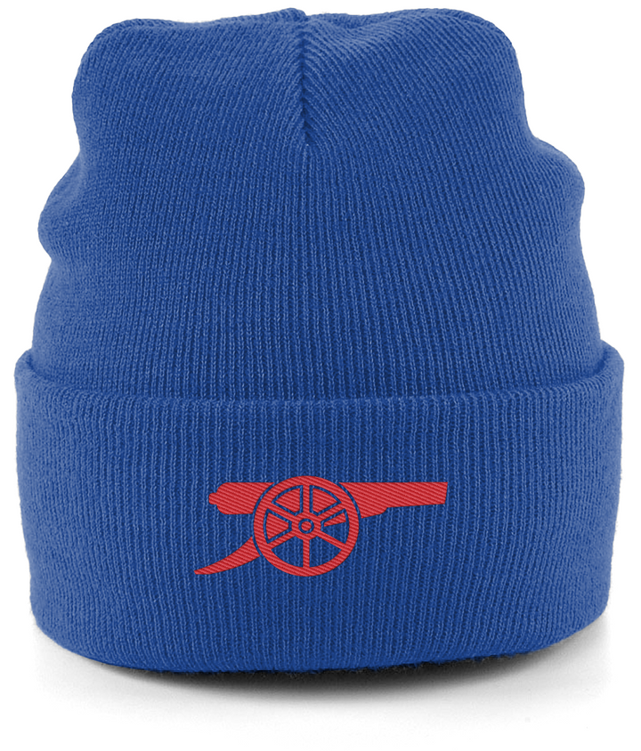 Arsenal Cannon embroidered Arsenal beanie, Legends in Thread
