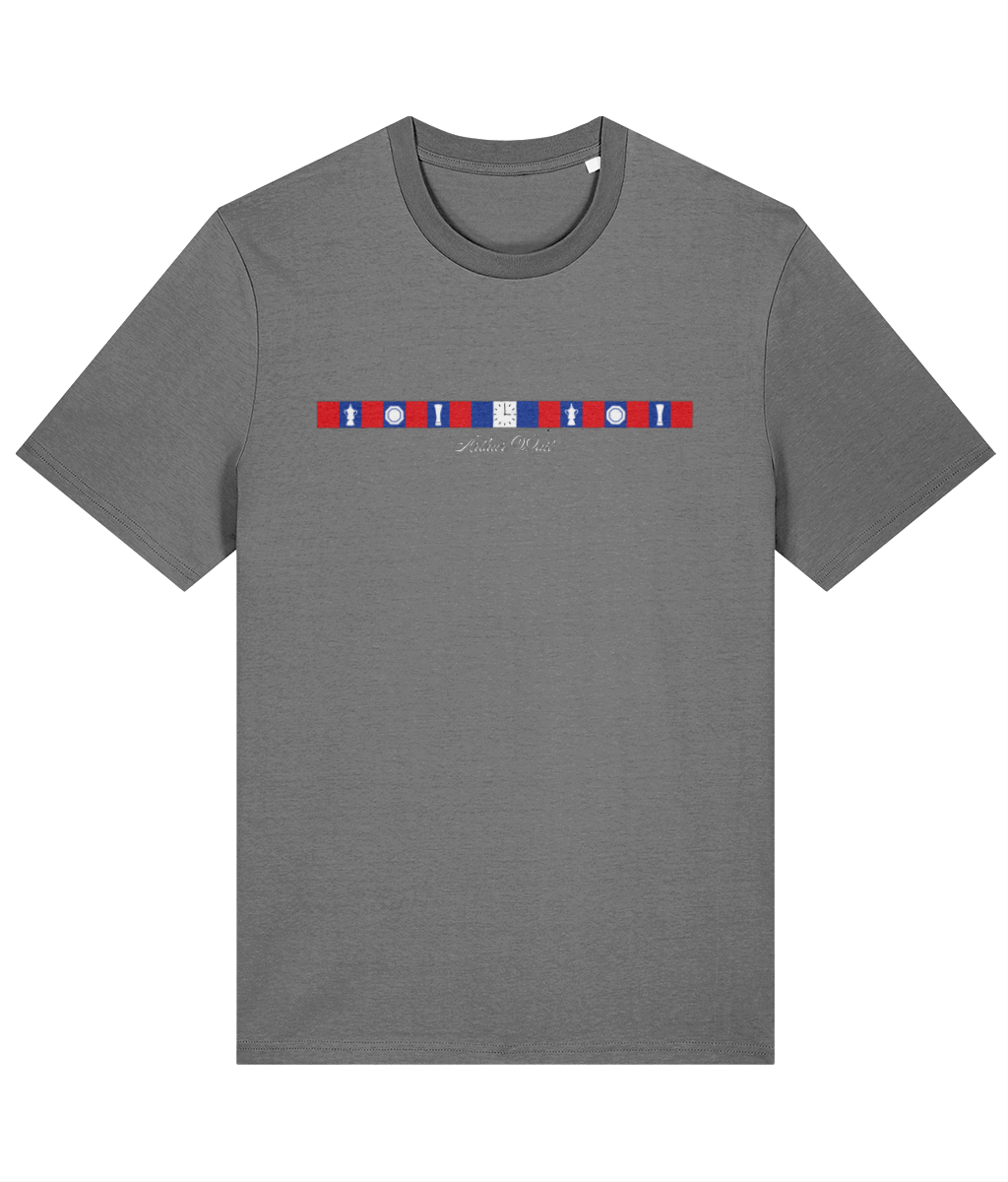Arthur Wait Fascia printed Crystal Palace cotton tee, Legends in Thread