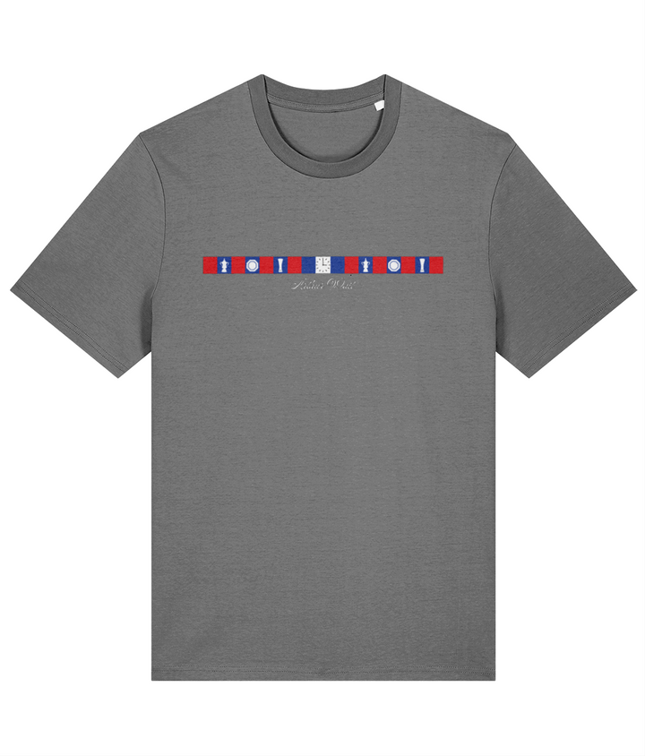 Arthur Wait Fascia printed Crystal Palace cotton tee, Legends in Thread
