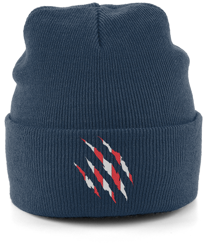 Sunderland Claws embroidered Sunderland beanie in French Navy, Legends in Thread