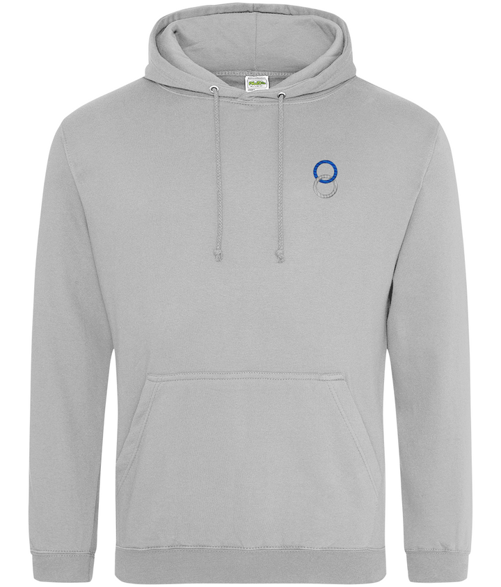 Birmingham City Minimalist embroidered Birmingham City hoodie in Heather Grey, Legends in Thread