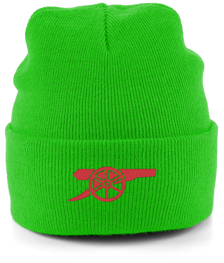 Arsenal Cannon embroidered Arsenal beanie, Legends in Thread