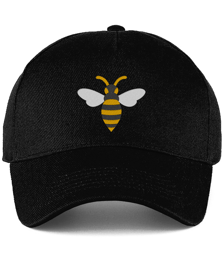 Watford Hornet embroidered Watford baseball cap in Black, Legends in Thread