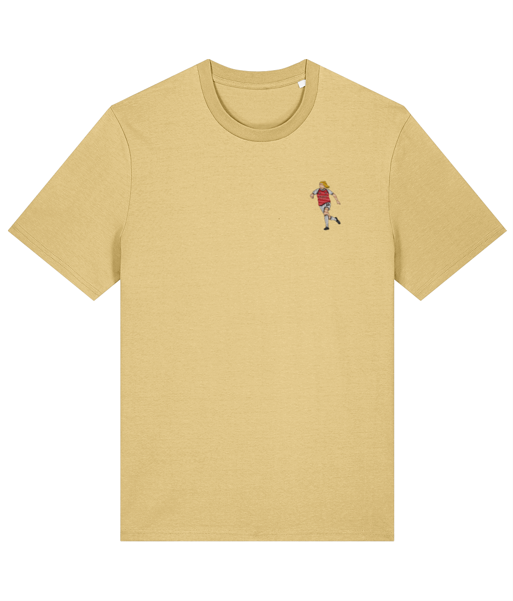 Alessia Russo embroidered Arsenal cotton tee, Legends in Thread
