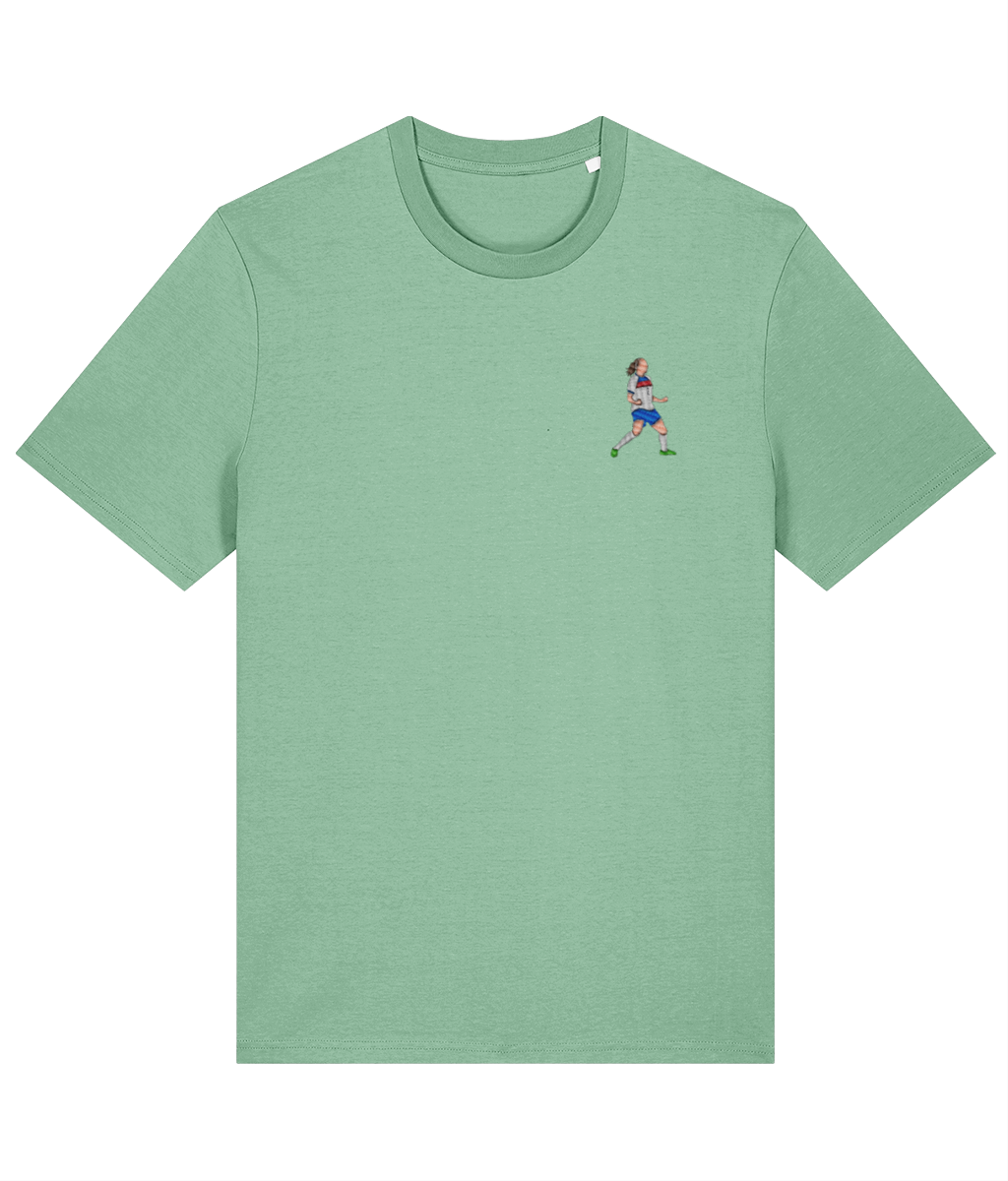 Lucy Bronze Celebration embroidered England Lionesses cotton tee, Legends in Thread