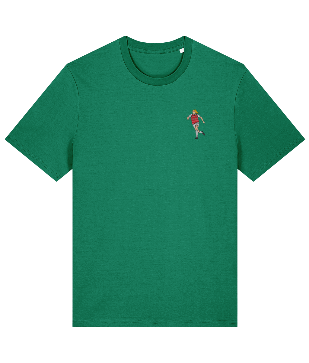 Alessia Russo embroidered Arsenal cotton tee, Legends in Thread