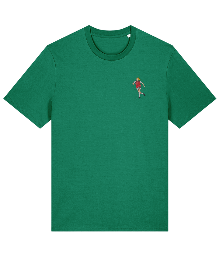 Alessia Russo embroidered Arsenal cotton tee, Legends in Thread