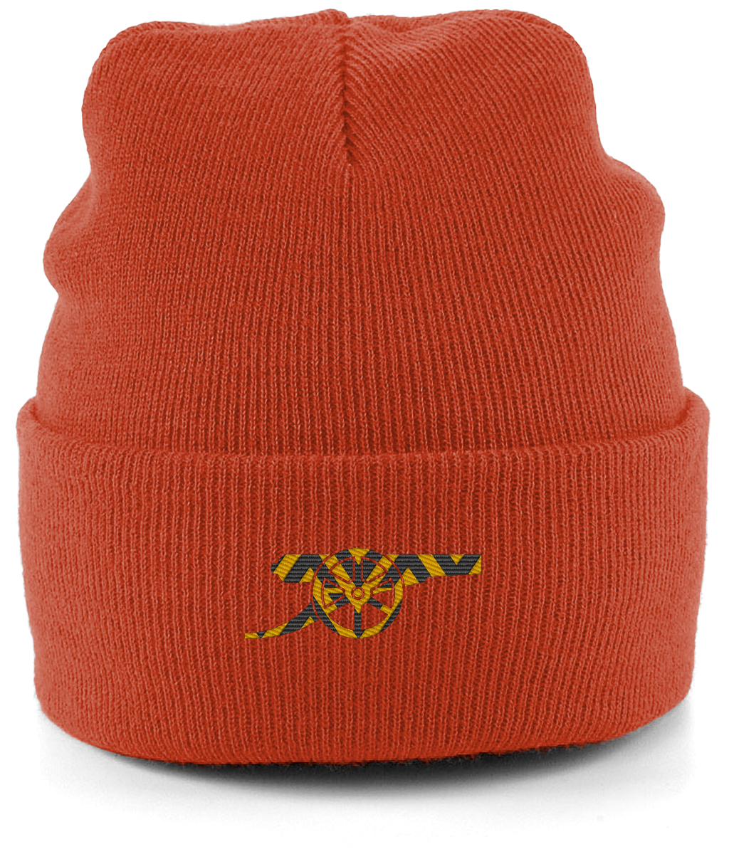 Bruised Banana Beanie in Rust, Legends in Thread