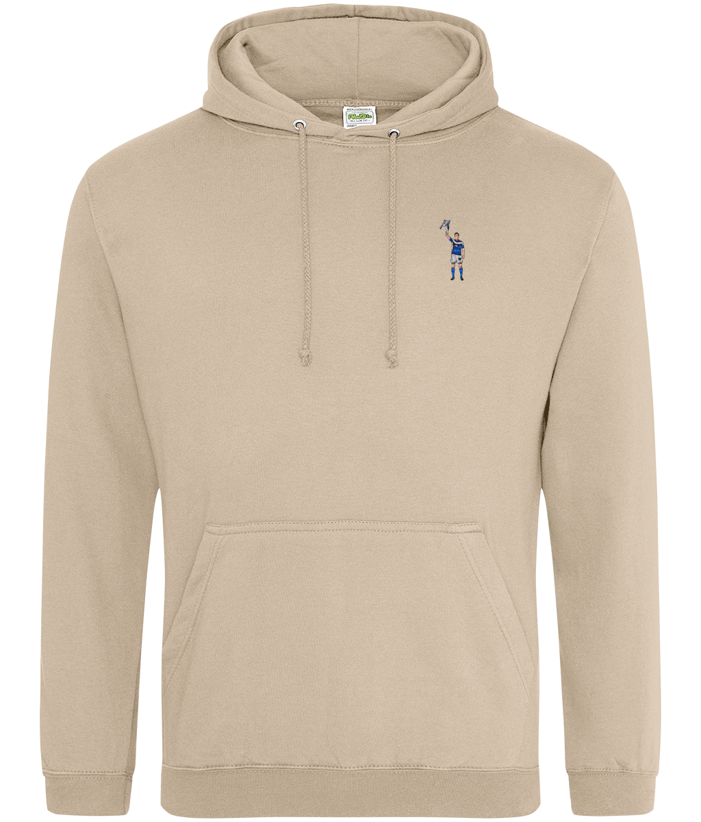 Zigic Carling Cup embroidered Birmingham City hoodie, Legends in Thread
