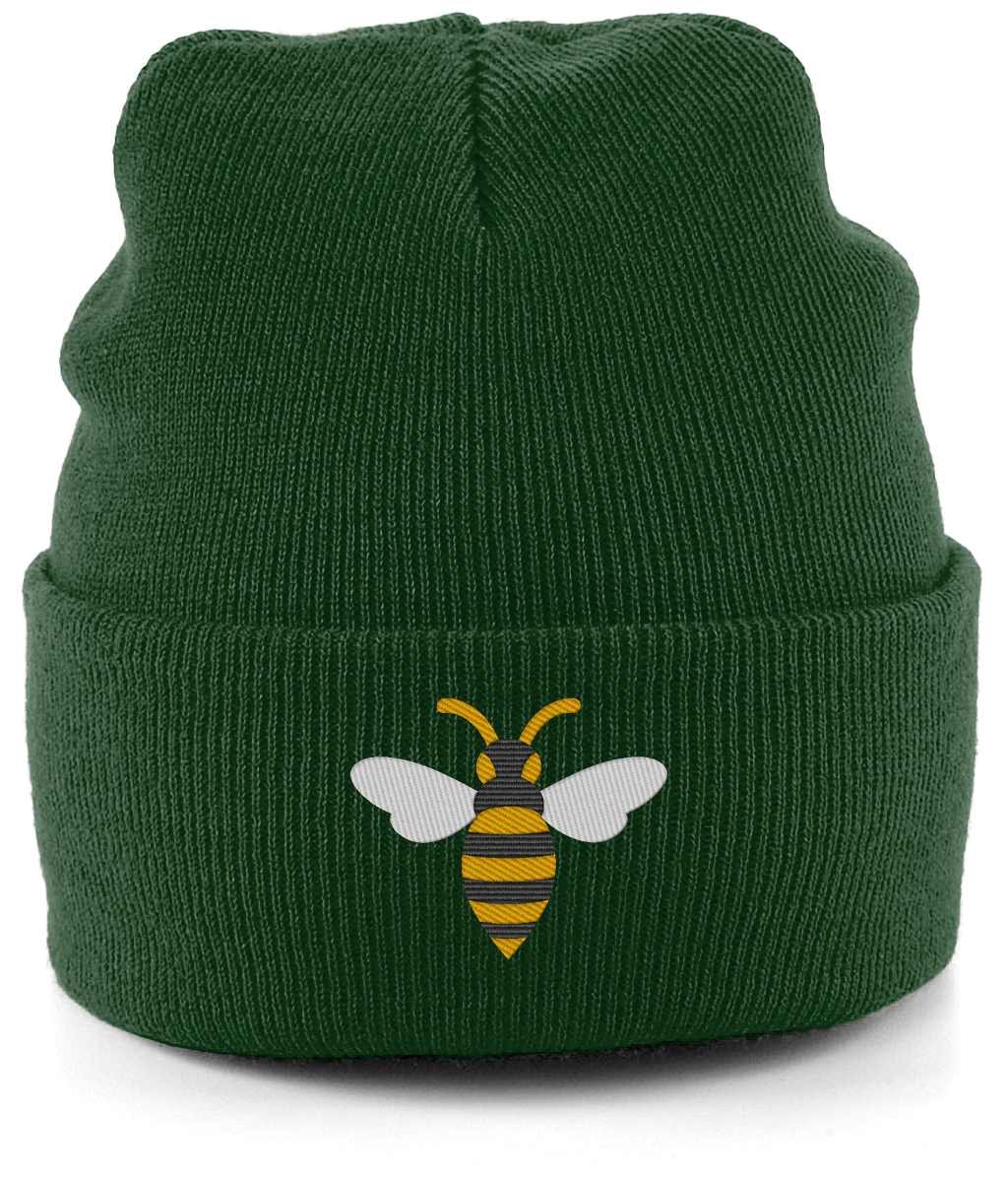 Watford Hornet embroidered Watford beanie in Bottle, Legends in Thread