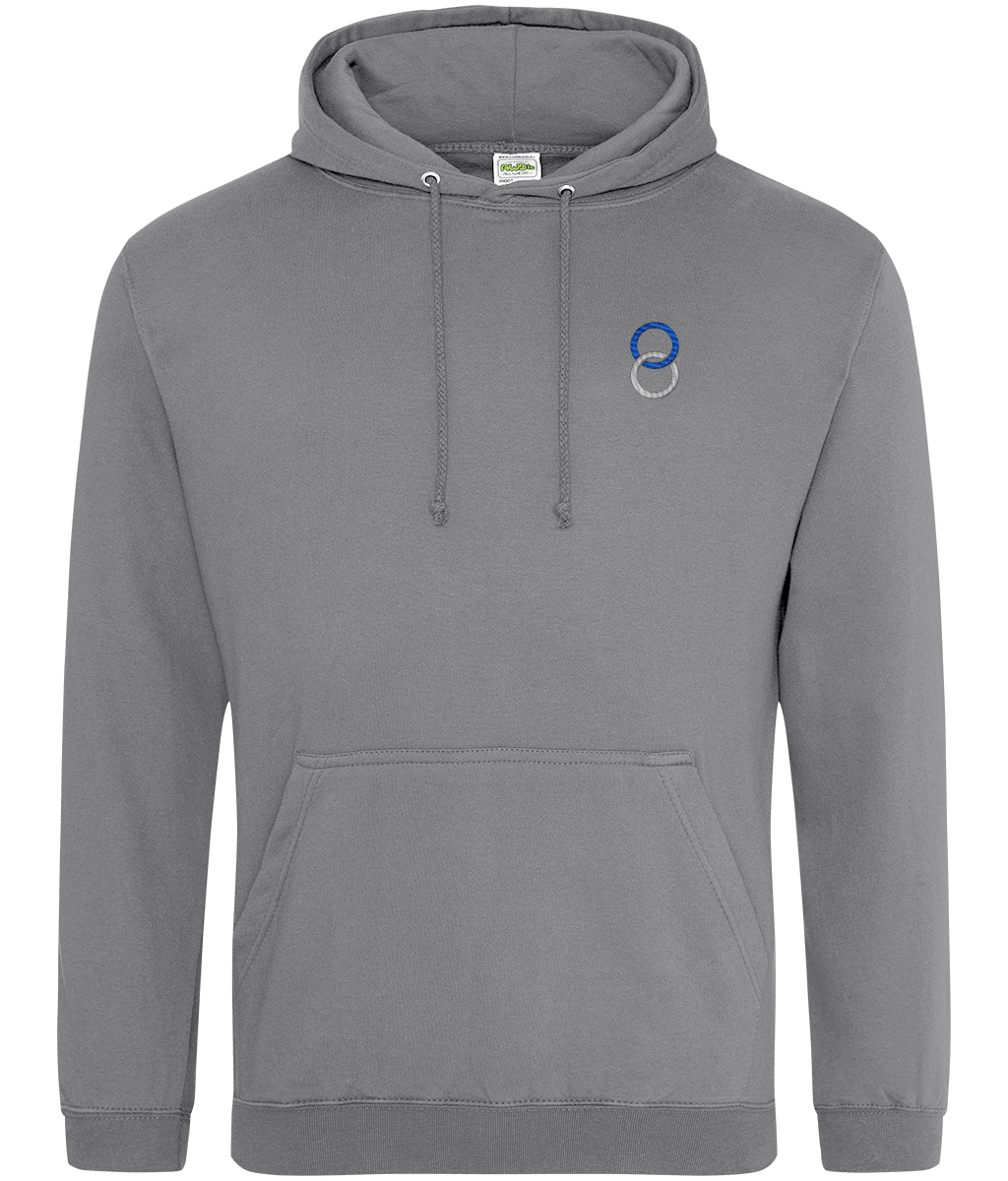 Birmingham City Minimalist embroidered Birmingham City hoodie in Graphite Heather, Legends in Thread