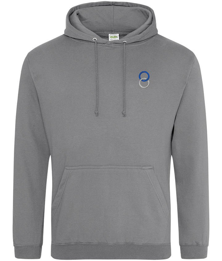 Birmingham City Minimalist embroidered Birmingham City hoodie in Graphite Heather, Legends in Thread