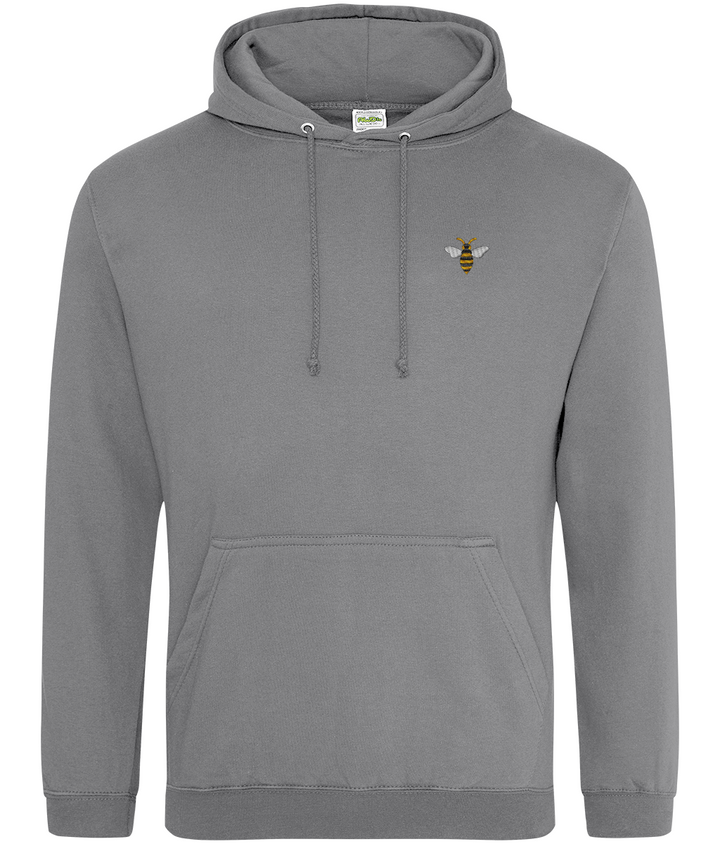 Watford Hornet embroidered Watford hoodie in Graphite Heather, Legends in Thread