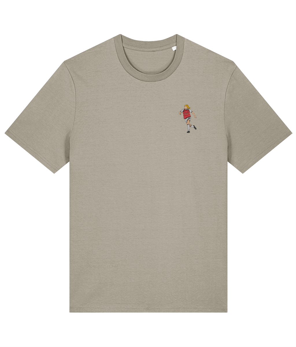 Alessia Russo embroidered Arsenal cotton tee, Legends in Thread