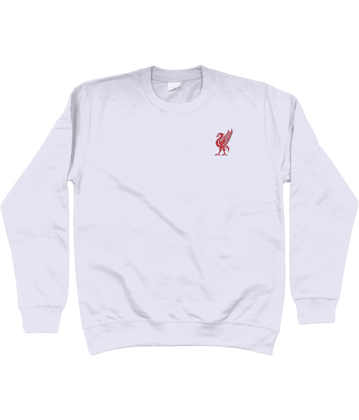 Liverbird embroidered Liverpool sweatshirt, Legends in Thread