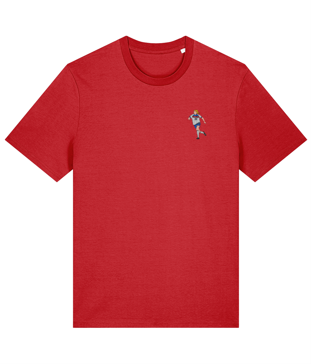 Alessia Russo embroidered England cotton tee, Legends in Thread
