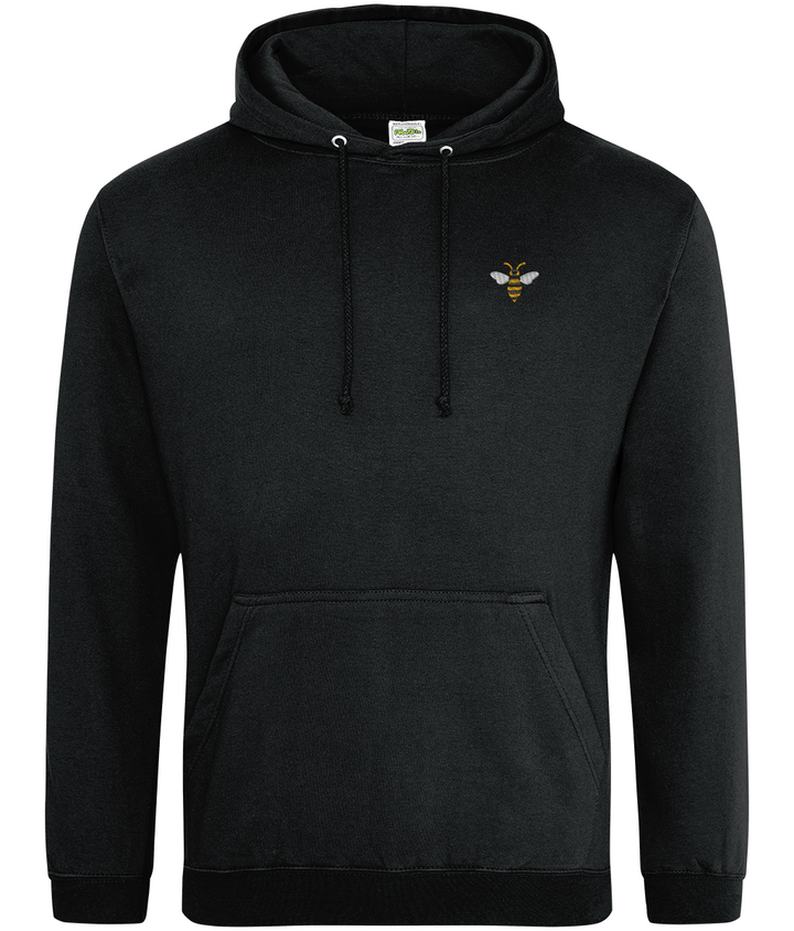 Watford Hornet embroidered Watford hoodie in Jet Black, Legends in Thread