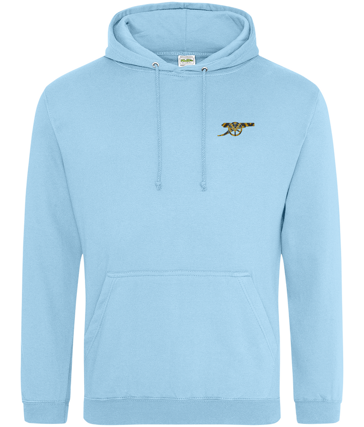Bruised Banana embroidered Arsenal hoodie, Legends in Thread