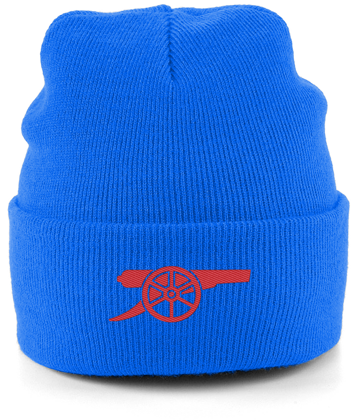 Arsenal Cannon embroidered Arsenal beanie, Legends in Thread