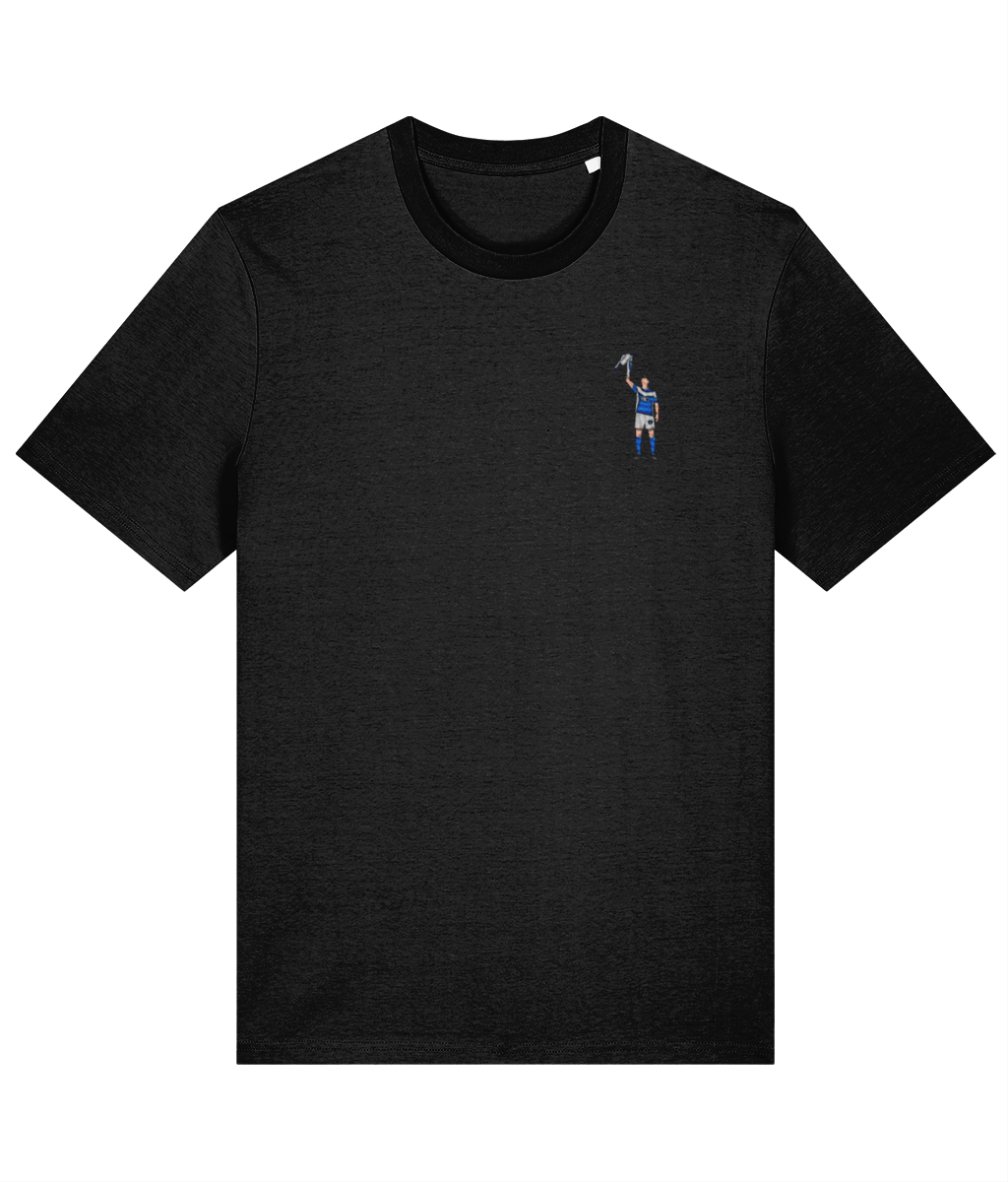 Zigic Carling Cup embroidered Birmingham City cotton tee in Black, Legends in Thread