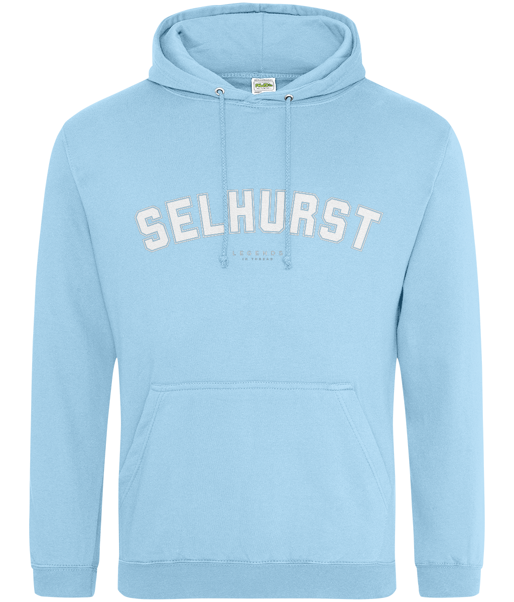 Selhurst Hoodie printed Crystal Palace hoodie, Legends in Thread