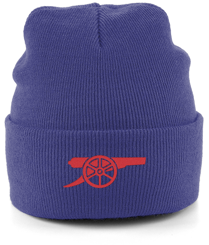 Arsenal Cannon embroidered Arsenal beanie, Legends in Thread