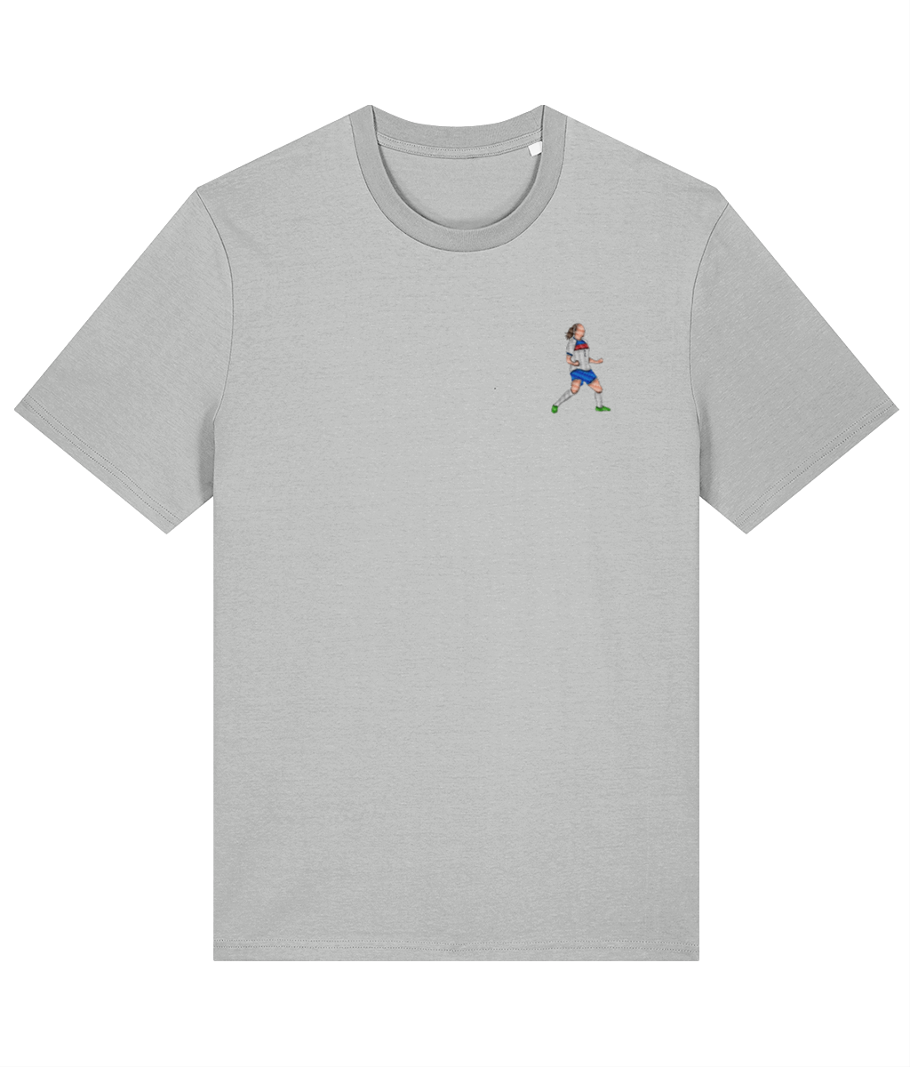 Lucy Bronze Celebration embroidered England Lionesses cotton tee, Legends in Thread