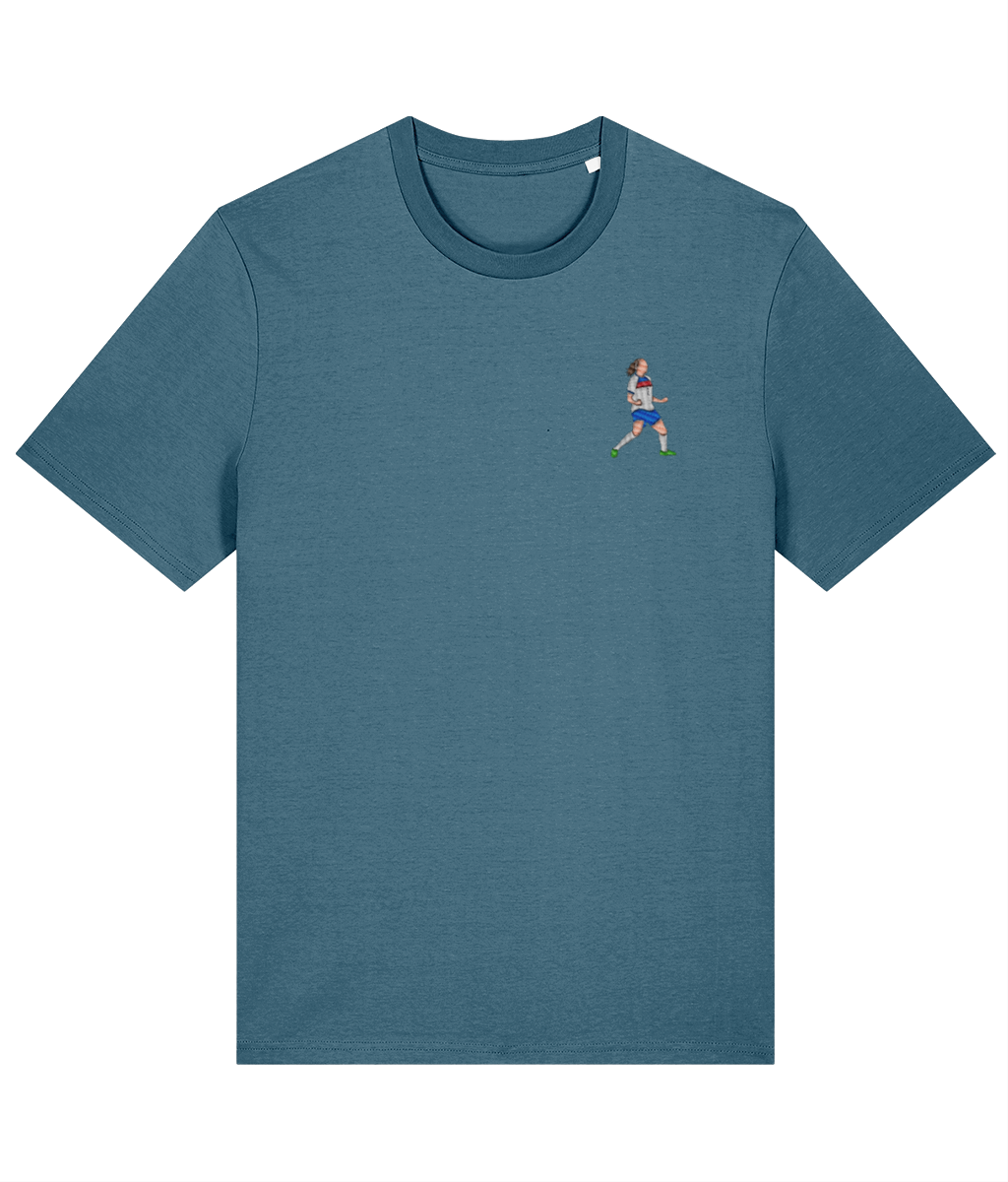 Lucy Bronze Celebration embroidered England Lionesses cotton tee, Legends in Thread