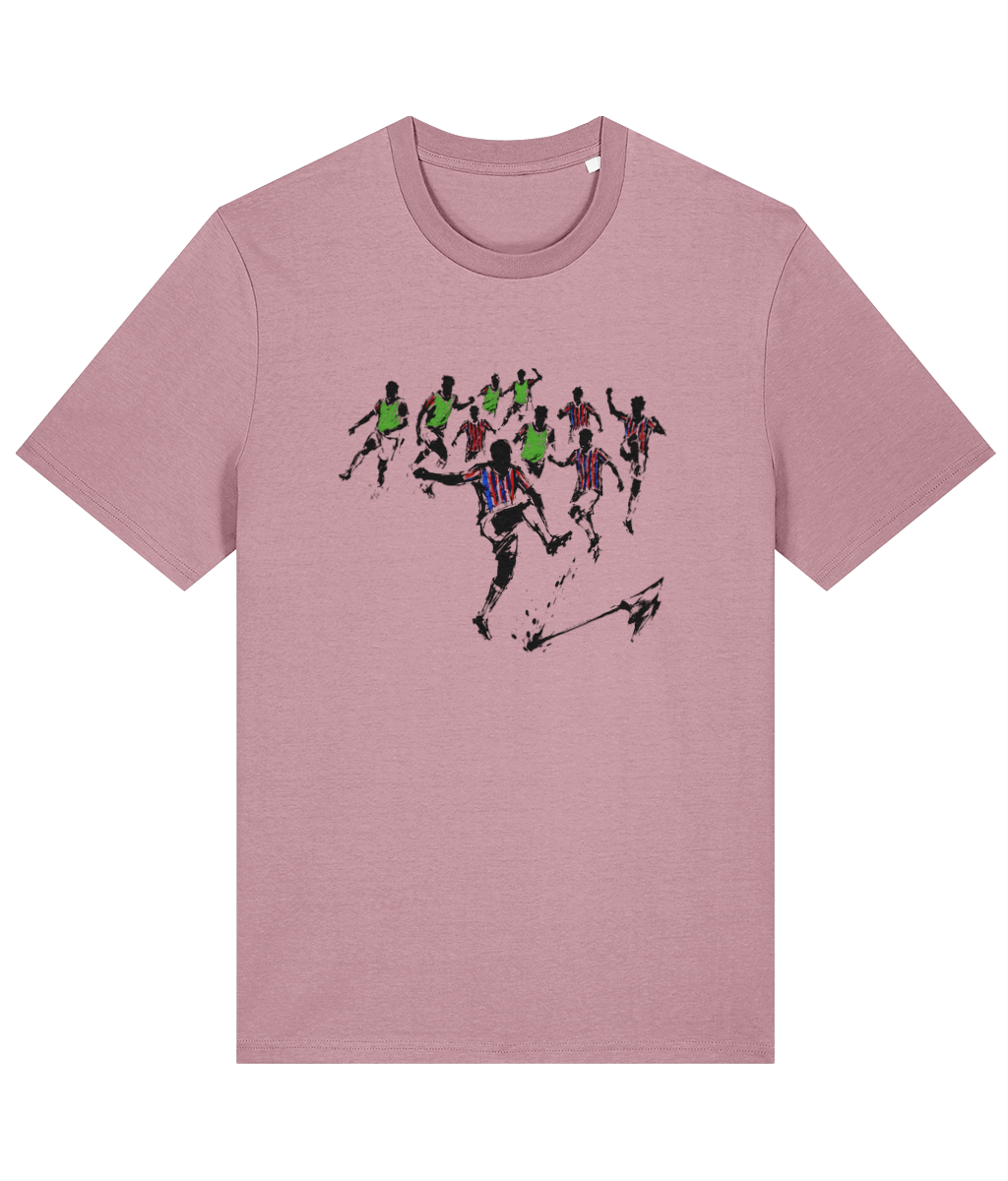 Conference League Boom (no text) printed Crystal Palace cotton tee, Legends in Thread
