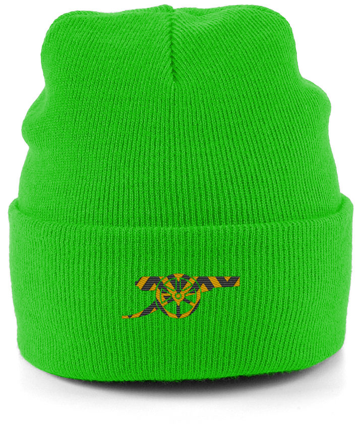 Bruised Banana Beanie in Kelly, Legends in Thread