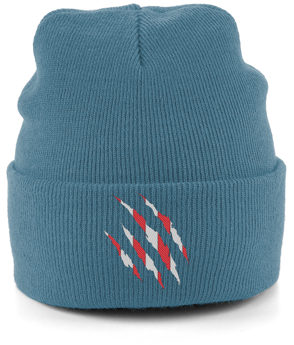 Sunderland Claws embroidered Sunderland beanie in Airforce Blue, Legends in Thread