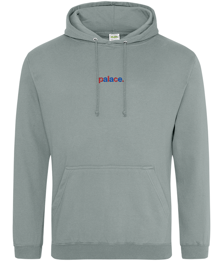 palace. embroidered Crystal Palace hoodie, Legends in Thread