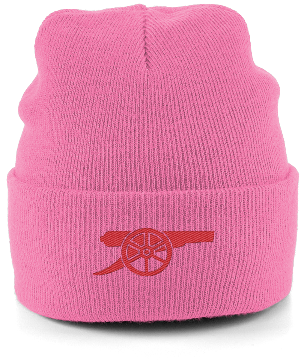 Arsenal Cannon embroidered Arsenal beanie, Legends in Thread