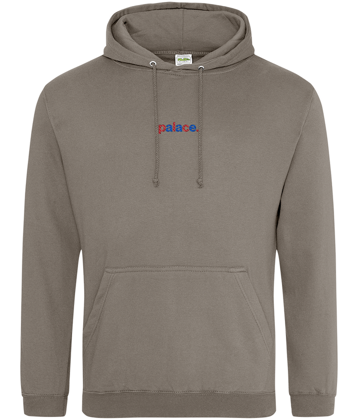 palace. embroidered Crystal Palace hoodie, Legends in Thread