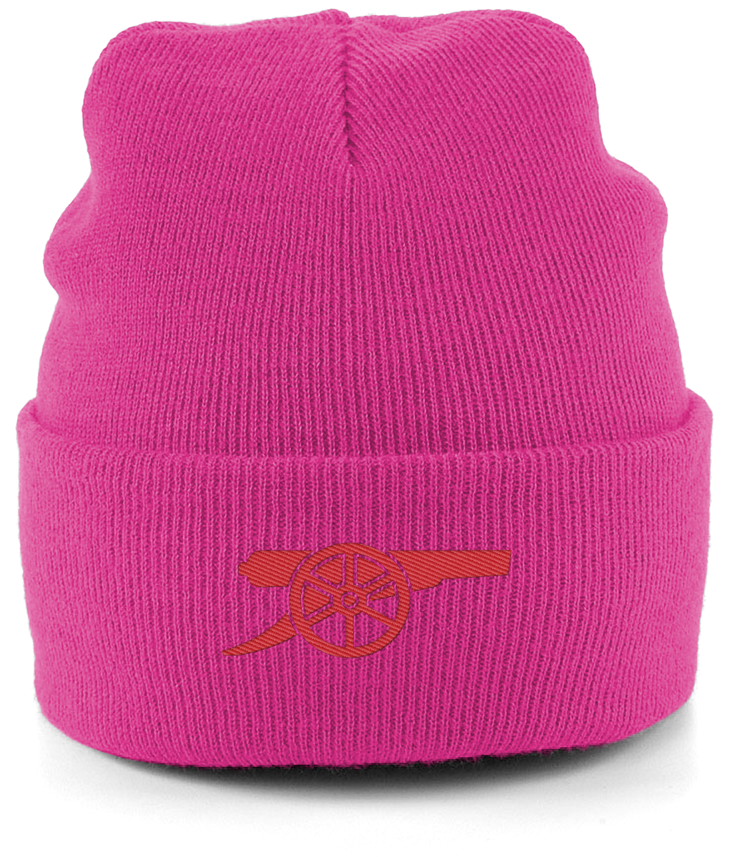 Arsenal Cannon embroidered Arsenal beanie, Legends in Thread