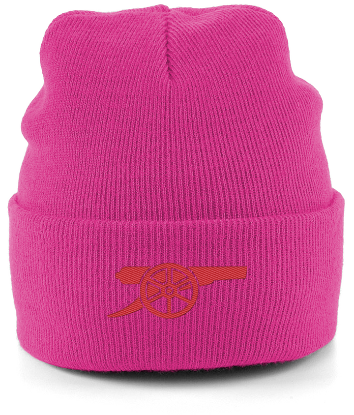 Arsenal Cannon embroidered Arsenal beanie, Legends in Thread