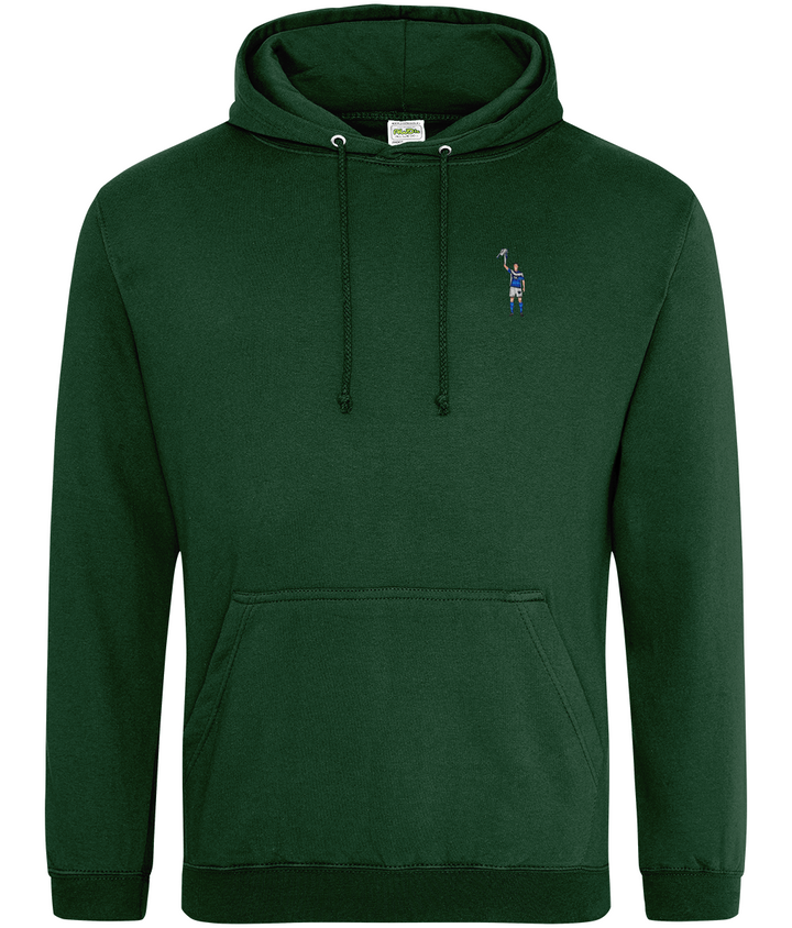 Zigic Carling Cup embroidered Birmingham City hoodie in Forest, Legends in Thread