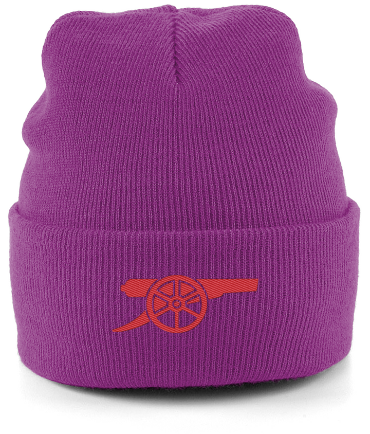 Arsenal Cannon embroidered Arsenal beanie, Legends in Thread