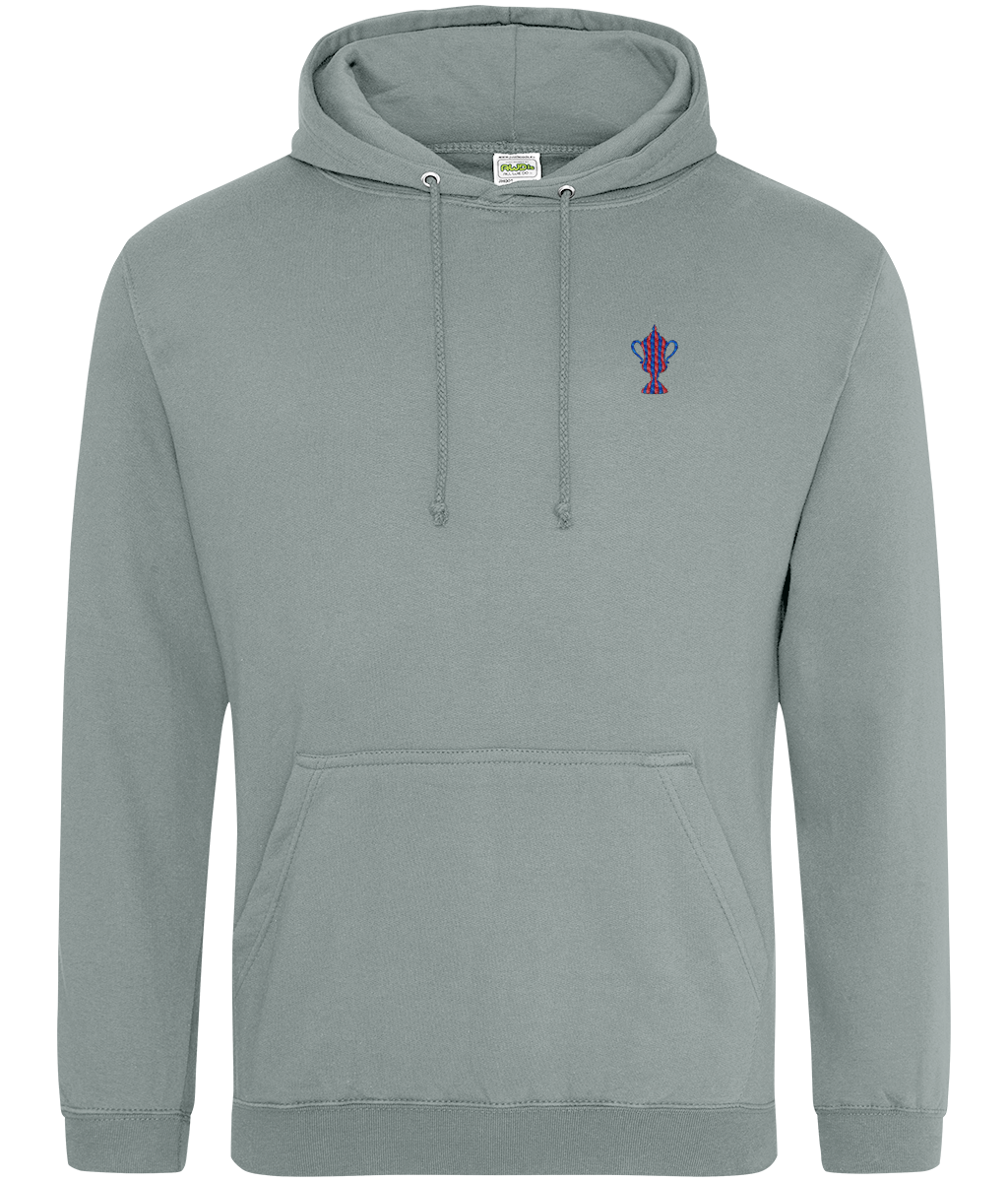 FA Cup embroidered Crystal Palace hoodie, Legends in Thread